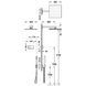 Душевая система Tres SHOWER TECHNOLOGY 09286563OM с электронным управлением 09286563OM фото 2