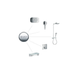 Термостат для душа Hansgrohe ShowerSelect 15763340 матовый черный хром 15763340 фото 3