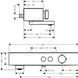 Termostat de cadă Hansgrohe ShowerTablet Select 412 mm, crom (24340000) 24340000 foto 2