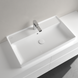 Lavoar Villeroy & Boch Collaro 4A338G01, 800 x 465 x 160 mm, cu preaplin, alb alpin 4A338G01 foto 6