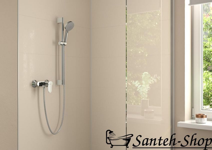 Baterie de duș Hansgrohe Vernis Blend, crom (71640000) 71640000 foto