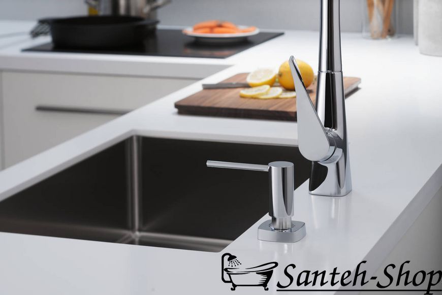 Дозатор кухонный Hansgrohe A71 врезной 500 ml, хром (40468000) 40468000 фото