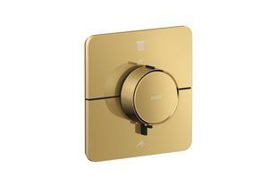 Termostat cu 2 căi Axor 36754990 ShowerSelect ID Softsquare Gold 36754990 foto