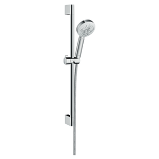 Душевой набор Hansgrohe 26652400 Crometta 100 1jet с душевой штангой белый/хром 26652400 фото