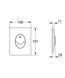 Panou ornamental, GROHE Skate Air cromat 38505000 38505000 foto 2