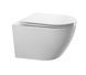 Подвесной унитаз IMPRESE OSLAVA c06307108 (twist, сиденье duroplast) 320 x355 x 535 мм белый c06307108 фото 1