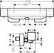 Baterie termostatica de dus Hansgrohe Ecostat E (15773000) 15773000 foto 2