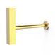 Sifon TRES pentru lavoar cu robinet de fund Gold 24K 10710342OR foto 1