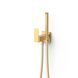 Set dus igienic Tres CUADRO 00612301OM cu baterie auriu mat 24 00612301OM foto 1