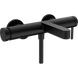 Baterie de baie Hansgrohe Finoris, montată pe perete, negru mat (76420670) 76420670 foto 1