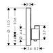 Termostat dus Hansgrohe ShowerSelect S 15744000 crom 15744000 foto 2