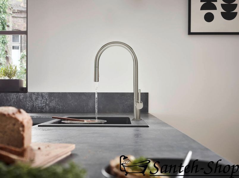 Смеситель для кухонной мойки Hansgrohe 72801800 Talis M54 с выдвижным душем 72801800 фото