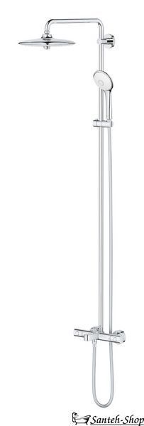 Душевая система с термостатом Grohe Euphoria System 260 для настенного монтажа для ванны, хром (27475002) 27475002 фото