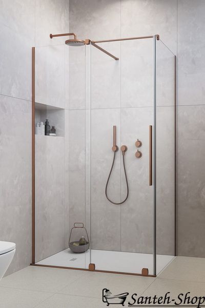 Cabina de dus Radaway FURO BRUSHED COPPER KDJ 10104472-93-01L 10104472-93-01L foto