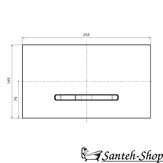 Placă de comandă Villeroy & Boch ViConnect negru mat 922169AN 922169AN foto