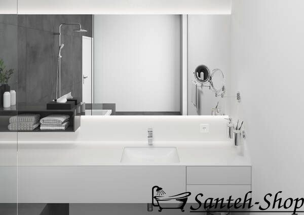 Смеситель для умывальника Hansgrohe Vernis Shape 71562670 со сливным гарнитуром 71562670 фото