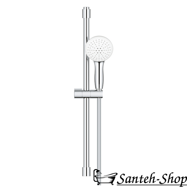 Set de duș Grohe Tempesta 110, 2 moduri de pulverizare, crom/alb (27598003) 27598003 foto