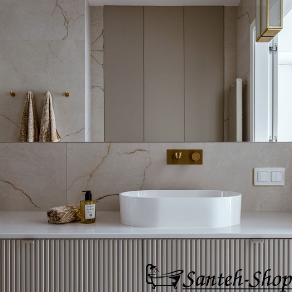Умывальник Omnires Ovo OVOUNBP 55x36 white OVOUNBP фото