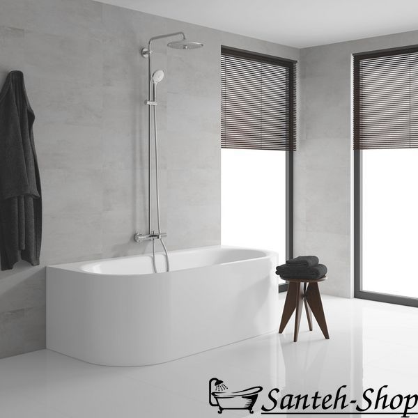 Душевая система с термостатом Grohe Euphoria System 260 для настенного монтажа для ванны, хром (27475002) 27475002 фото