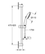 Set de duș Grohe Tempesta 110, 2 moduri de pulverizare, crom/alb (27598003) 27598003 foto 4