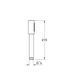Duș de m&acirc;nă GROHE Sena Stick 26465DL0 1 mod Brushed Warm Sunset 26465DL0 foto 2