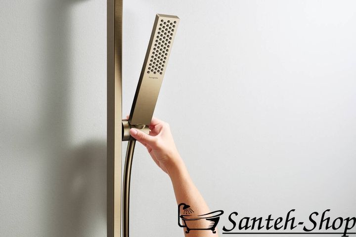 Ручной душ Hansgrohe Pulsify E 100 1jet EcoSmart, Brushed Bronze (24320140) 24320140 фото