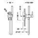 Tres STUDY EXCLUSIVE set de dus igienic cu/m Alb 134122BM foto 2