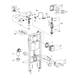 Rama pentru WC suspendat Grohe 38772001 RAPID SL 3in1 38772001 foto 3