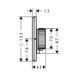 Термостат на 2 потребителя Axor 36754820 ShowerSelect ID Softsquare Brushed Nickel 36754820 фото 2
