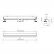 Sifon de dus IMPRESE i-FLOW d44600SW13 d44600SW13 foto 2