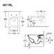 WC suspendat VILLEROY&BOCH VENTICELLO 4611RL01 4611RL01 foto 2