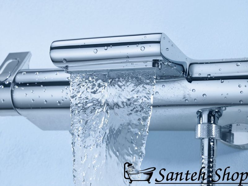 Termostat de baie cu raft GROHE GROHTHERM Nou 2000 34464001 foto