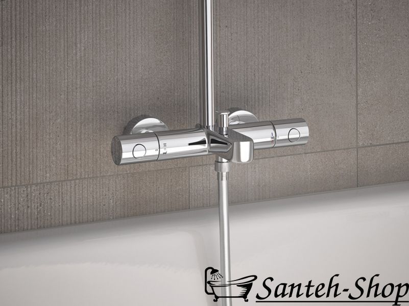 Душевая система с термостатом Grohe Euphoria System 260 для настенного монтажа для ванны, хром (27475002) 27475002 фото