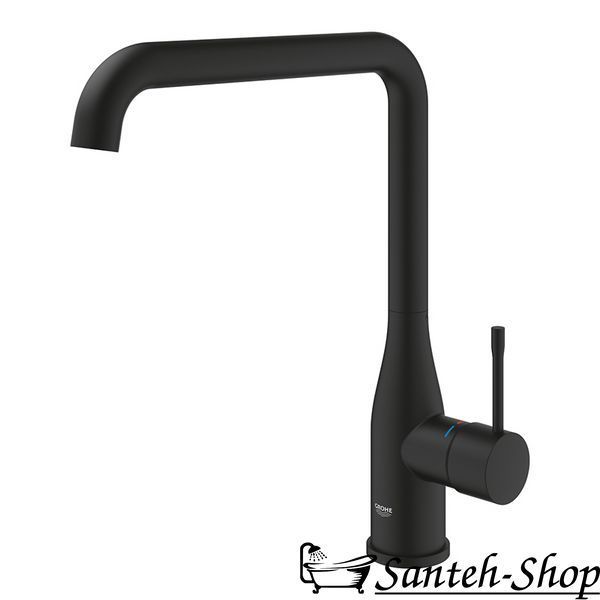Смеситель для кухни GROHE ESSENCE 30505KF однорычажный черный матовый 30505KF0 фото