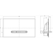 Buton de scurgere Villeroy & Boch ViConnect 300S, antracit mat 922169D8 922169D8 foto 2