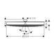 Baterie de duș Hansgrohe Pulsify 260 1jet 400, Alb Mat (24220700) 24220700 foto 3