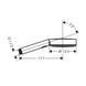 Baterie de duș Hansgrohe Pulsify 260 1jet 400, Alb Mat (24220700) 24220700 foto 4