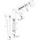 Baterie lavoar Hansgrohe Talis E 71754140 cu supapa inferioara 150 71754140 foto 3