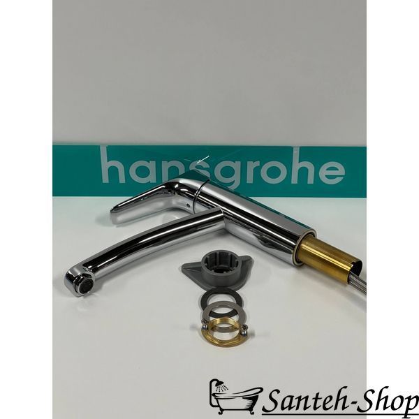 Robinet de bucătărie Hansgrohe Logis M31 220 mm cu supapă de &icirc;nchidere, crom (71834000) 71834000 foto