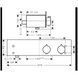 Termostat de duș HANSGROHE SHOWERTABLET 350 13102400 foto 2