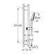 Set dus GROHE Rainshower SmartActive 130 Cube crom 26583000 26583000 foto 2