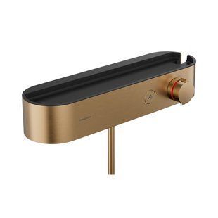 Термостат Hansgrohe ShowerTablet Select 400 мм для душа, Brushed Bronze (24360140) 24360140 фото