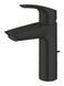 Grohe Eurosmart S-Size baterie lavoar cu buton de gunoi, negru mat (239222433) 239222433 foto 3