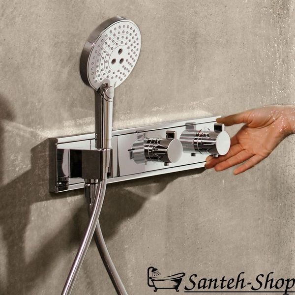 Термостат для душа Hansgrohe RainSelect 15355400 белый хром 15355400 фото