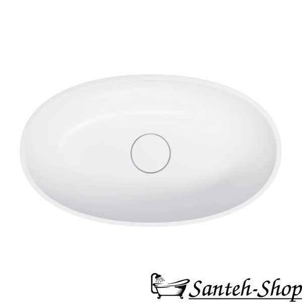 Lavoar Omnires Shell SHELLUNBM, alb mat, 60x35 cm SHELLUNBM foto