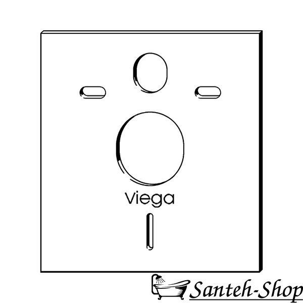 Шумоизоляционная панель Viega 575168 для снижения передачи шума через прилегающую стену, пластик 575168 фото