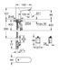 Baterie Grohe Euroeco CE 6V crom (36271000) 36271000 foto 4