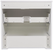 Dulap de baie suspendat AQUARODOS ACCENT 70 cu lavoar, 630x700x450 mm, alb ACCENT 70 foto 3