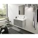 Hansgrohe Finoris 160 Baterie de lavoar cu 3 orificii cu picior de apăsare, alb mat (76034700) 76034700 foto 3