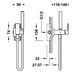 Tres CUADRO 00612302BM set de dus igienic cu baterie ascunsa 00612302BM foto 2